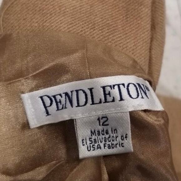 Pendleton Women’s 12 Vintage Wool Blazer Jacket GUC - Picture 5 of 5